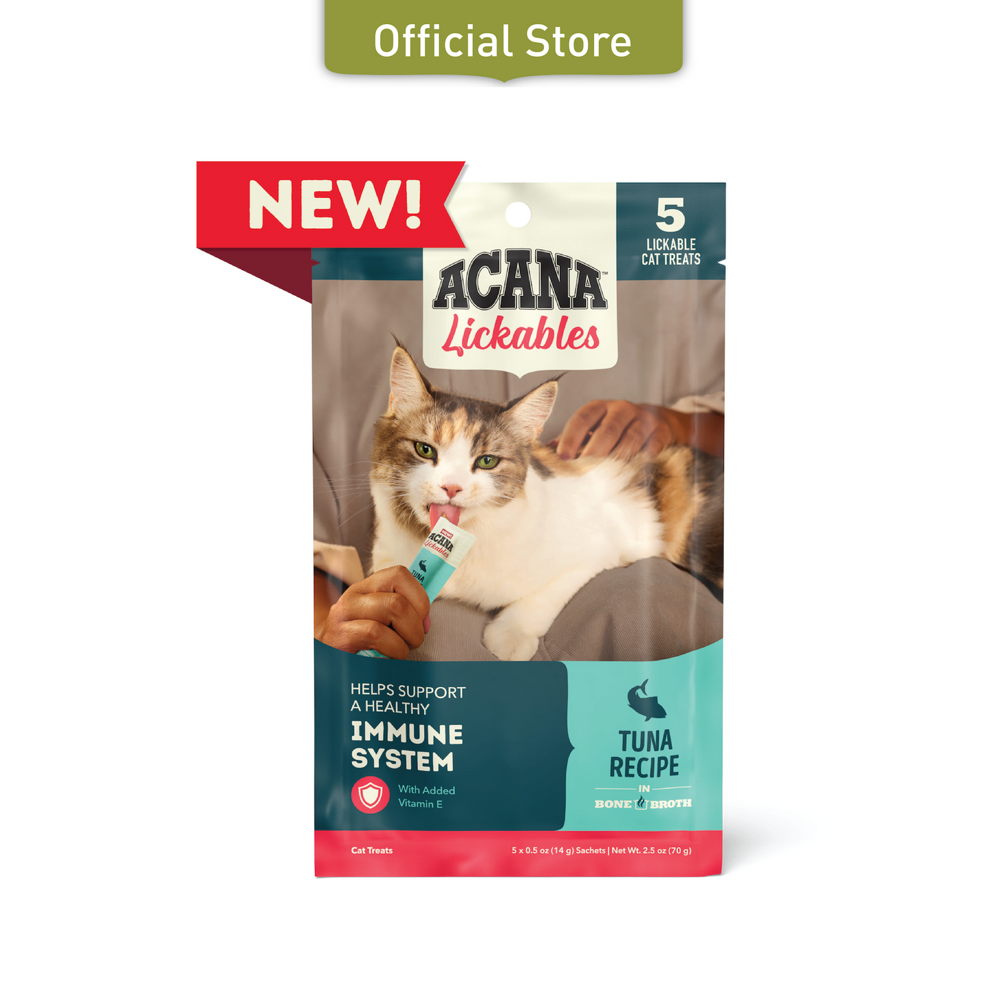 ACANA Lickables Tuna 14gx5