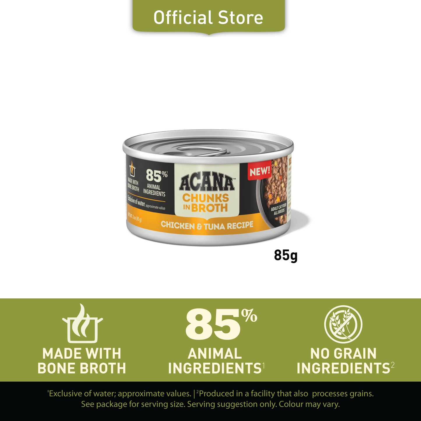 ACANA Chunks in Broth Chicken & Tuna Recipe