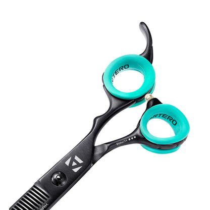 Finger Ring Silicon w/ Logo Turquoise