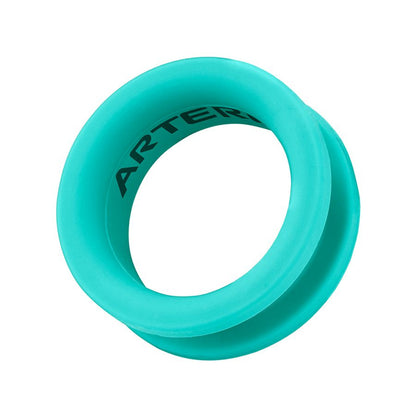 Finger Ring Silicon w/ Logo Turquoise
