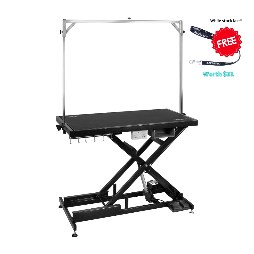 Exercise Table Electric Electric Table Premium Black 120cm – ARTERO Singapore
