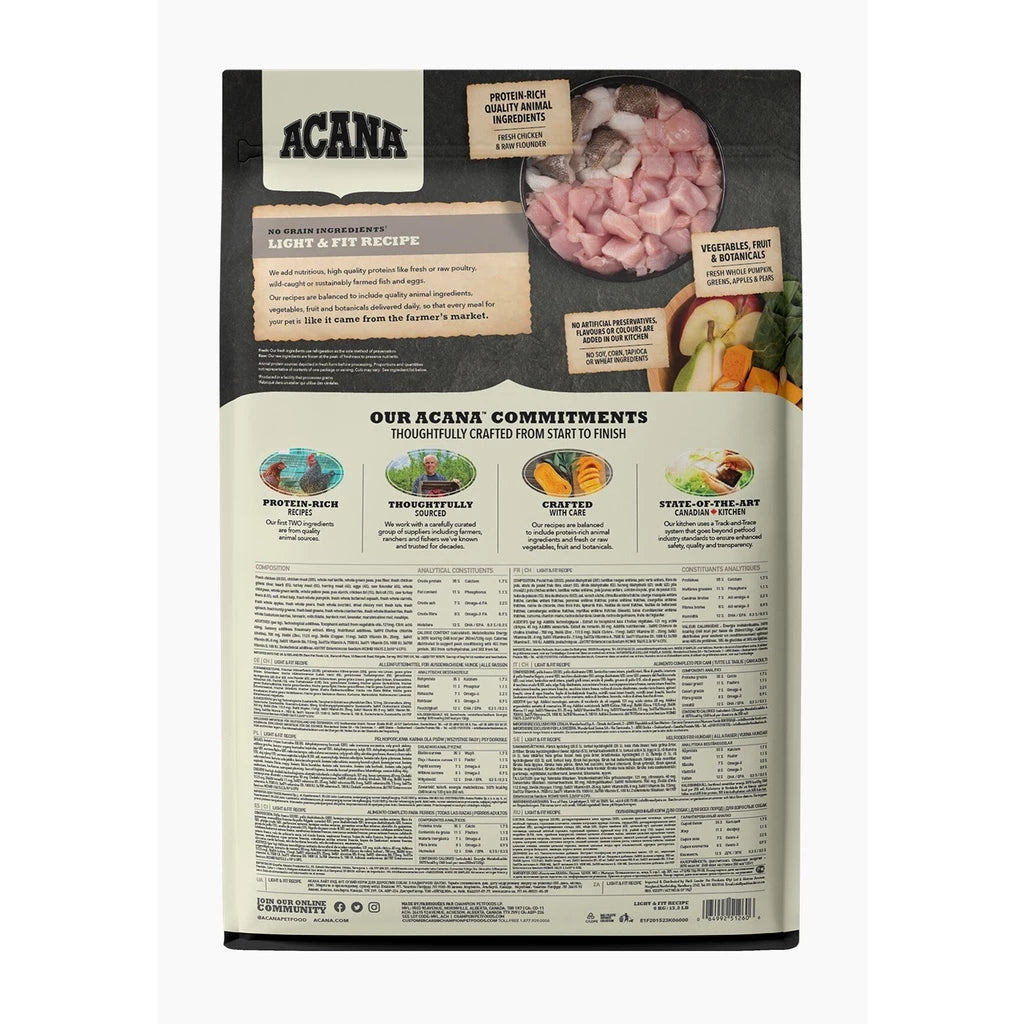K9SHARE ACANA Freeze-Dried Coated Light & Fit Dog Food