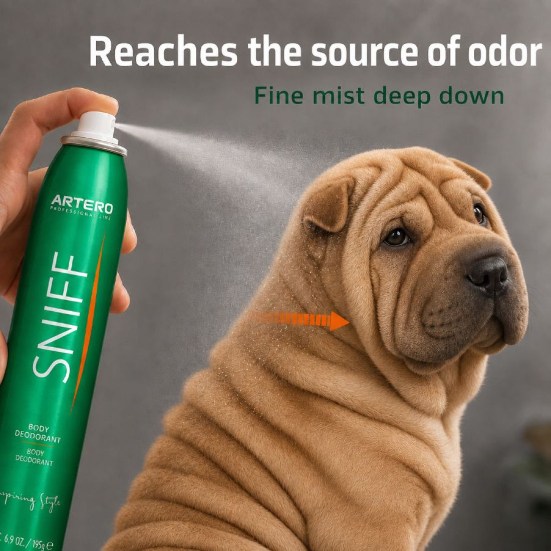 Sniff Body Deodorant 300ml - Odor Remover