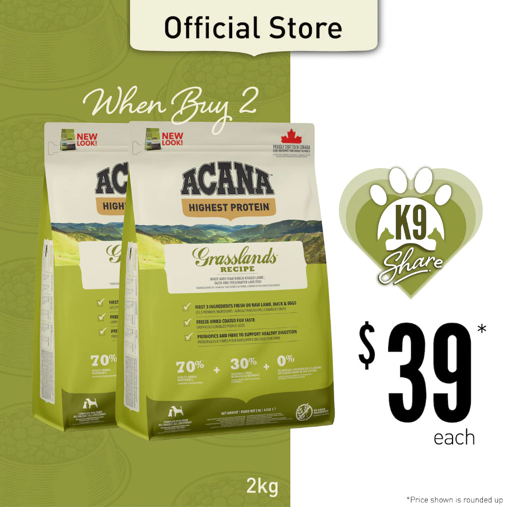 K9SHARE ACANA Freeze-Dried Infused Grasslands Dog