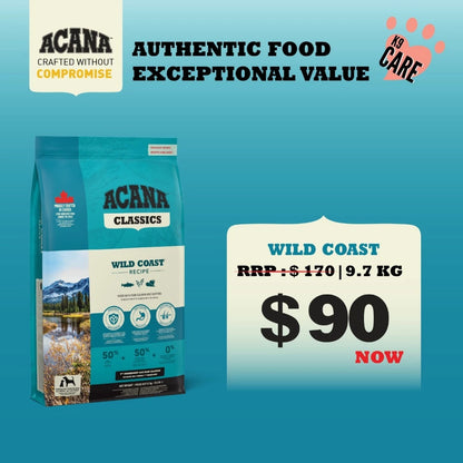 K9CARE ACANA Wild Coast Dog Food