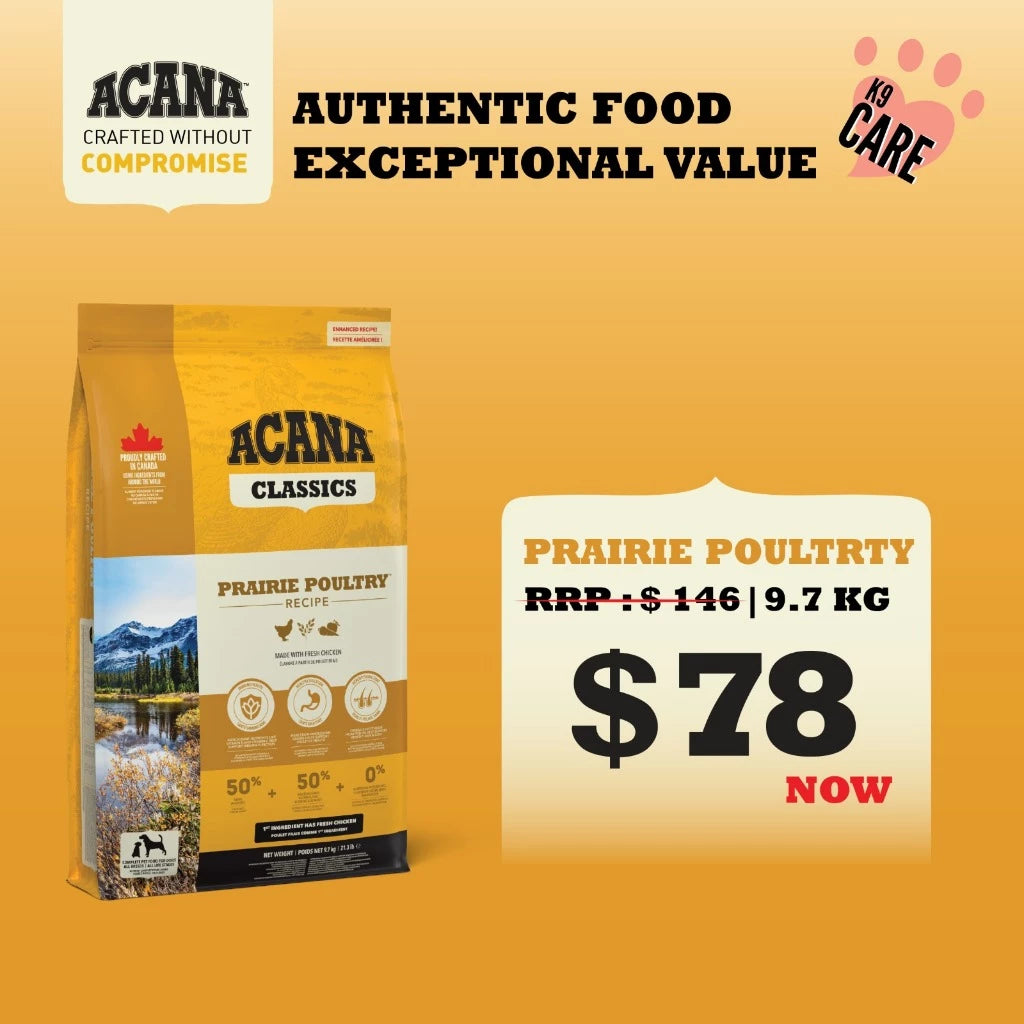 K9CARE ACANA Prairie Poultry Dog Food