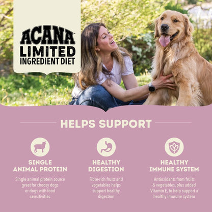 Super Deals! ACANA Freeze-Dried Infused Grass-Fed Lamb 11.4kg + Free 4kg
