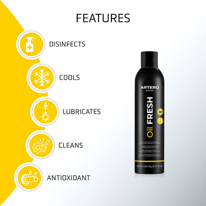 Oil Fresh, 300ml Coolant, disinfectant and lubricant spray
