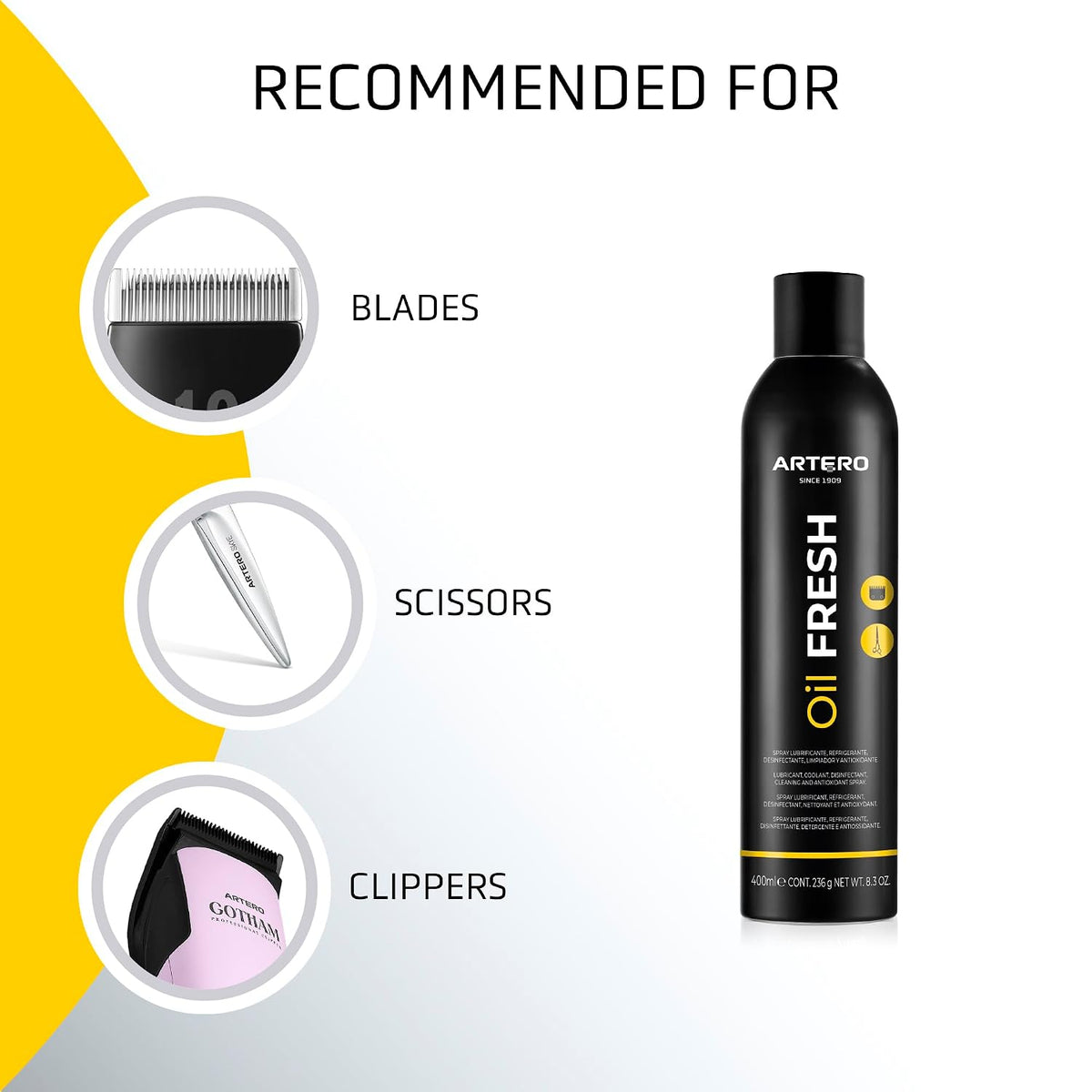 Oil Fresh, 300ml Coolant, disinfectant and lubricant spray