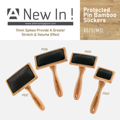 Protected Pin Bamboo Slicker NATURE COLLECTION