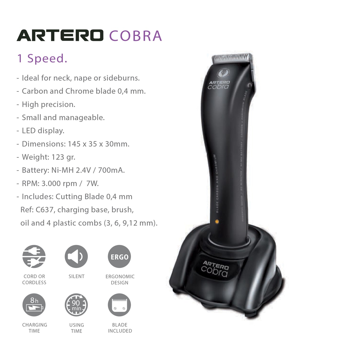 Cobra Trimmer [M617] - ARTERO Singapore